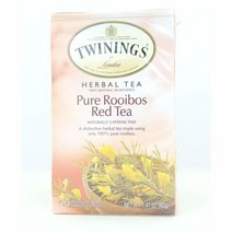 Twinings 차 잉글리시 애프터눈 티 - 업리프팅 카페인 홍차 티백 개별 포장 20개, 장미, 20개(1팩)