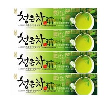 조은마켓 [가성비굿] 애경 2080 청은차 치약 120g 가정 사무실 업소용, 4개