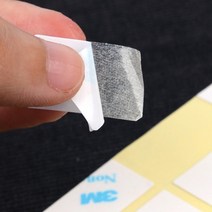 벽면 부착 재단 양면테이프 스티커 타입 부직포 사각 접착 테이프 32P, 제품선택
