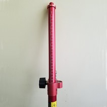 꾹미 토탈스테이션 GNSS GPS RTK 측량 토탈 스테이션 프리즘 레드 카본 파이버 폴 2.5M 신제품, 한개옵션0