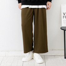 베르나 밴딩 와이드 팬츠
