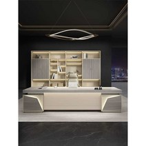 대표실 책상 임원 이사 보스 중역 변호사 대형 테이블, 대표실책상 1.8m 양면 캐비닛