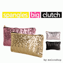 클러치 [PH170] /파우치 빅 [파우치데이] 스팽글