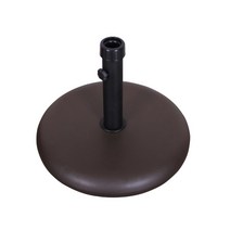썬베이스 25kg 파라솔 받침대, 브라운, 1개