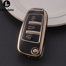 TPU 자동차 차량용 키 케이스 보호대 아우디 A6 C7 A A4 A3 8P A5 A7 S3 S7 S8 R8 Q2 Q3 SQ5 TT RS6 Q7 Q8, 01 black