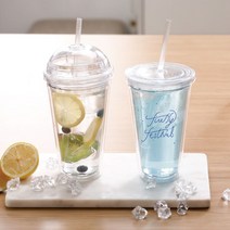 국내생산 주문 제작 아이스 텀블러 500ml DD-09905 빨대 리유저블 돔 플랫 콜드컵 투명, 아르누리 쿠팡 돔
