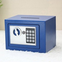 아크 소형 가정용금고 17E, 블루