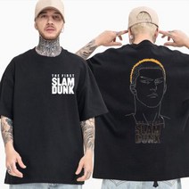 2023 년 슬램덩크 애니메이션 스트리트웨어 유니섹스 티셔츠 일본 패션 애니메이션 the First Slam Dunk 하라주쿠 코튼 남성 의류 티슬럭셔리 반소매