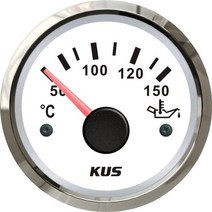 kus 52mm oil temp temperature gauge meter 표시기 50-150 12v 24v for car boat yacht, 여