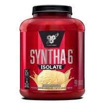 비에스엔 신타 6 아이솔레이트 프로틴 파우더 드링크 믹스 바닐라 아이스크림 48서빙 1.82 kg, 1820g