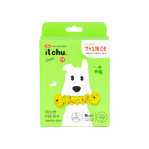 훈련 영양공급 다이어트 간식 저알러지 핏펫 더 잇츄 강아지껌M 8P 그린 1입