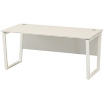 멜론 책상(1200/1400/1600)-국산 (TF), 화이트, 발티모