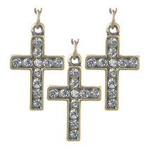 북키스 책갈피 B2, 큐빅 십자가, 3개