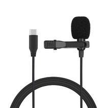 TYPE-C 전용 라발리에 핀마이크 AC-M19 씨타입 타입씨 갤럭시 노트10 S20 폴드 A90 유튜브 유튜버 마이크