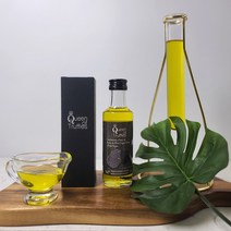 퀸오브트러플 블랙 트러플 오일 송로버섯 조각 첨가 100ml