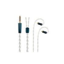 NICEHCK FourMix 이어폰 리케이블 고전도성동+동은합금+순은+6N피복은단결정동 MMCX 4.4mm 플러그 금속 커넥터 착탈식 hi-fi오디오 밸런스 교환 케이블 부드럽다, 상세페이지 참조