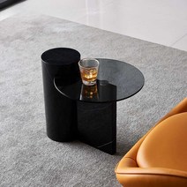 이탈리아 미니 테이블 대리석 커피 테이블, 티테이블 980x400x320