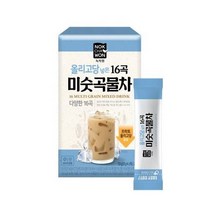 녹차원 올리고당 넣은 16곡 미숫곡물차 6스틱 명절 부모님 선물 탕비실 회사 체중조절 손님접대, 5개