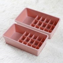 유니온 플라스틱 속옷정리함 1개, 핑크