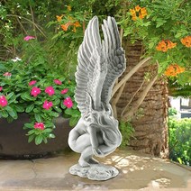 대형조각상 미니석고상 야외조형물 이색소형 및 대형, 24x6.6x10.4cm