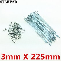 Gn125 gn250 오토바이 액세서리 스포크 와이어 용 3mm 36 개 직경 약 범용 전기 자동차 부품 자전거, 35 36pcs, 35 36pcs