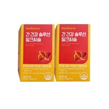 뉴트리원 간건강 솔루션 밀크씨슬 30정, 2개