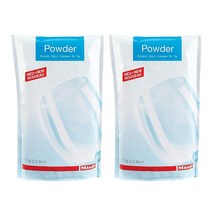 독일 밀레 식기세척기 전용 가루 세제 리필용 1kg 2팩 Miele Dishwasher Powder, 1세트