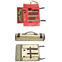 오토캠핑 로프수납 망치고정 팩가방 가족 카라반 커플 솔로 정리 야외, 1개, 베이지