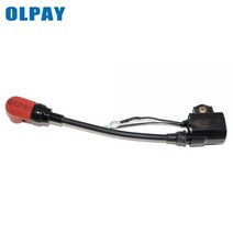 호환용 6R3-85570-01 야마하 2 스트로크 용 점화 코일 100 115 150 175 200 225HP 보트 엔진, 보트 요트 호환 상품명 호환