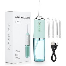 치아미백기 치아미백겔 셀프치아미백 이빨미백 자가미백 스티커 치아미백패치 물Flosser 치과 구강 Irriga, 01 Oral Irrigator