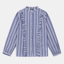 리틀브렌 주니어 변형 프릴 블라우스 LBBL19SZ1