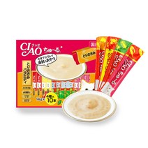 이나바 챠오 츄르 고양이 간식, 닭가슴살 버라이어티, 14g, 40개입
