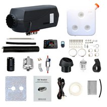 12v 24v 5kw lcd 디스플레이 무선 원격 제어 디젤 주차 히터 자동차 에어 히터 히터 트럭 자동차 트럭 용 히터, 12v 파란색 LCD