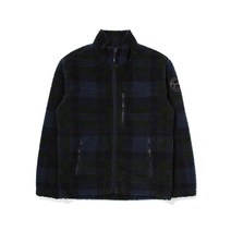 K2 플리스 비숑 체크 Navy KMU23160N4