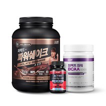 칼로바이 퍼펙트 파워쉐이크 아이솔레이트 김종국 유청 단백질 헬스 보충제 WPI 프로틴 파우더 초코맛 1.89kg+L아르기닌 2개월분+BCAA