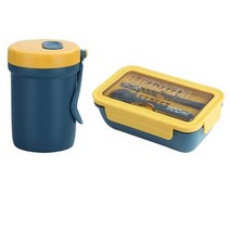 온클릭 도시락 국통, 그린옐로우, 2개