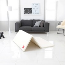 [아트비] 폴더매트 3단 135x180 아이보리