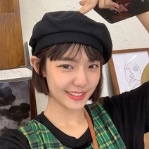 TOP_W789 빈티지 헌팅캡 코튼 빵모자 귀여운 베레모 레트로코디