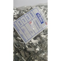 [전오]JOBN 터미널 핀단자 핀터미널 6각핀 일반 6SQ(Short) 100개