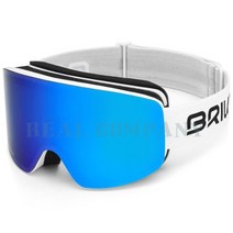 2223브리코 스키고글 BOREALIS MAGNETIC 2 LENSES - White BM2P1, 단품