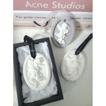 향기퐁당 아기천사 석고방향제, 피오니, 화이트