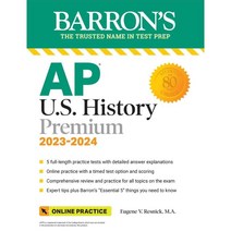 AP U.S. History Premium 2023: 5 Practice Tests + Comprehensive Review + Online Practice, Barrons Educational Series