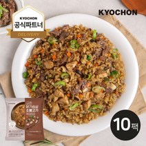 교촌 시그니처 닭가슴살 소불고기 볶음밥 230g 10팩
