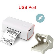 스티커프린터 네임 라벨기 배송 라벨 프린터 패키지용 열 가정 및 소기업 4x6126412, USB, 영국 플러그