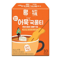 코레쉬텍 녹차원 삼진어묵 따끈따끈 어묵 국물티 티백 오리지날 10T (사탕증정), 1