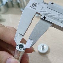 저스트업 가죽공예 공구 2피스 펀칭 구멍 도구 7 크기 펀치 리벳 스냅 버튼 세터 다이 기본 가죽 공예 작업 DIY, [02] No-150 4mm