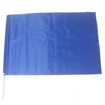 파티로 튼튼한 응원깃발 45x65cm 깃발춤 응원용 운동회 깃발, 블루