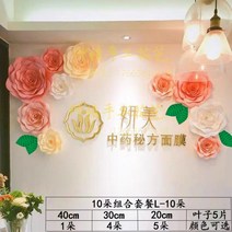 자이언트 플라워, 10 조합 패키지 L-10 + 무료 6 잎