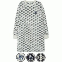 [엔터식스]MLB MLB 여성 클래식 모노그램 자카드 오버핏 원피스 3FOPM01343FOPM0134