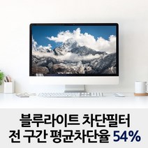클린에이지 블루라이트 차단 시력보호 필터, 모니터 32인치용 (P320AB)